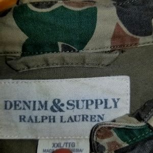 Camouflage Ralph Lauren shirt. Great condition.